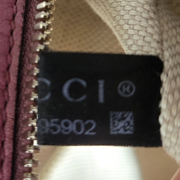 Gucci Pink Soho Disco Crossbody Bag Leather Small - Picture 14 of 16